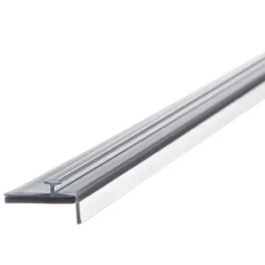 Adapter-T Rail A004 with lower bend, magnetic, transparent