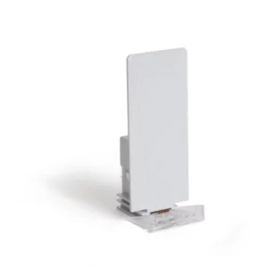 Pushfeed with damper, width 44mm, height 110mm, depth 40mm, light gray